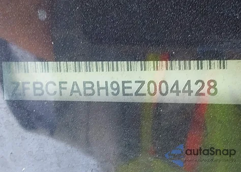 2014 Fiat 500L Easy from USA, damaged, VIN ZFBCFABH9EZ004428